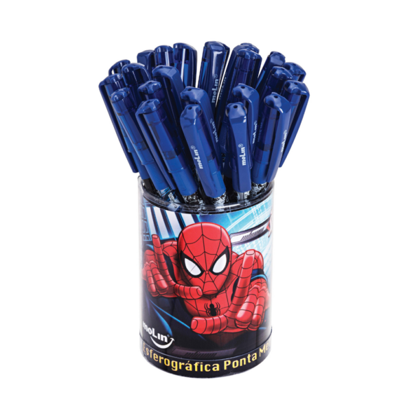 Caneta esferográfica Homem Aranha Molin