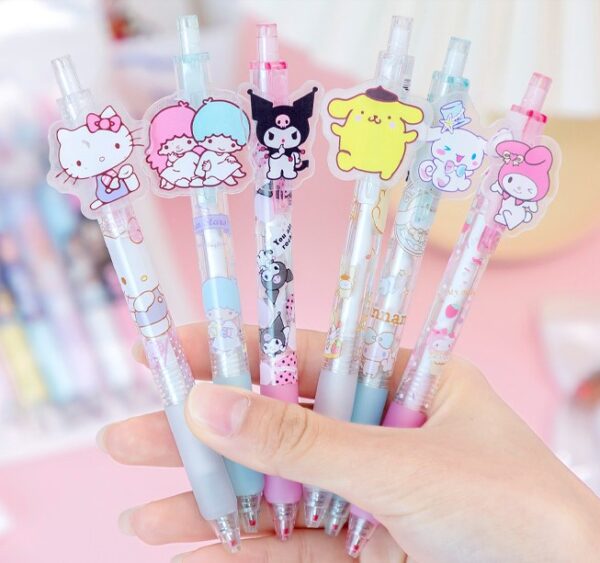 Caneta personagens Sanrio fofa 3d