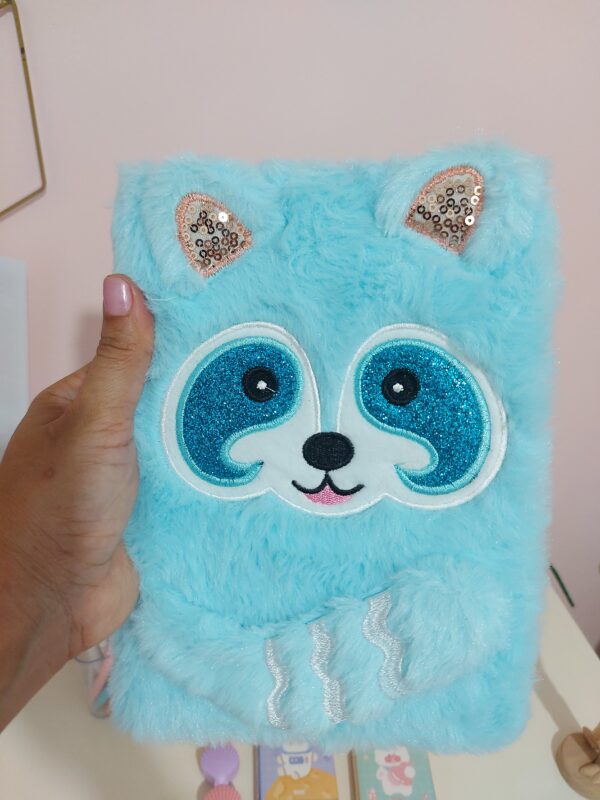Caderno Pelúcia Raposinha