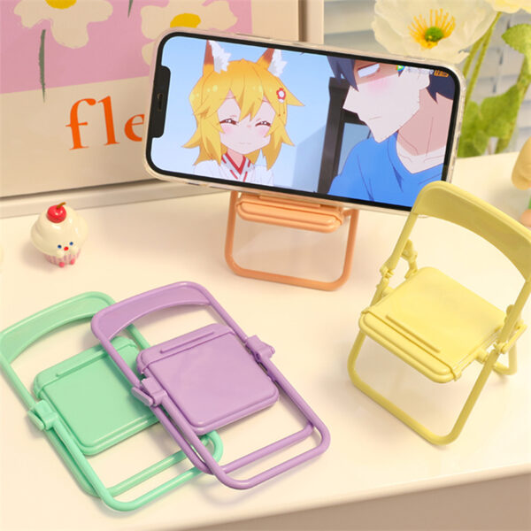 MINI CADEIRA SUPORTE PARA CELULAR