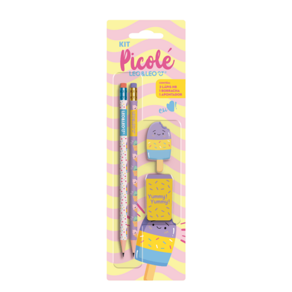 Kit Escolar Picolé- Leoeleo