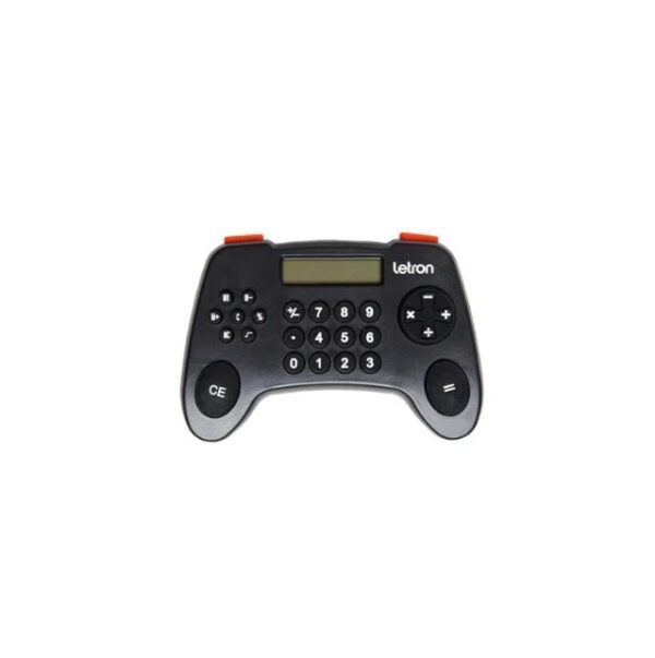 Calculadora 8 dígitos geek controle de game - letron