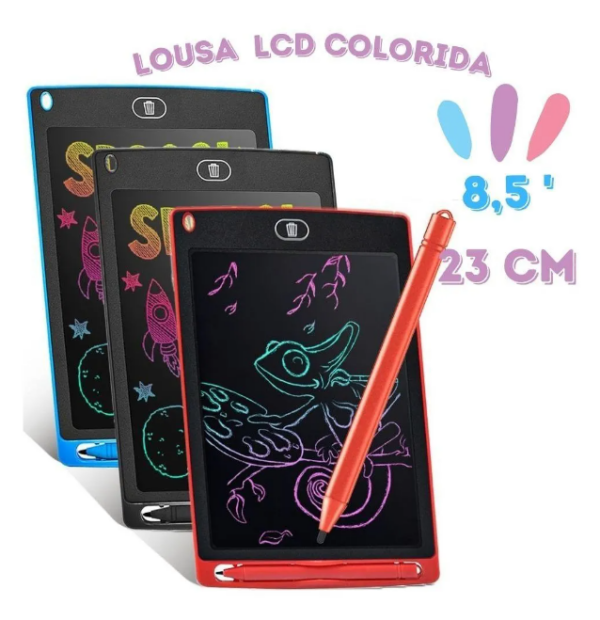 Lousa Mágica infantil - 8,5 Polegadas