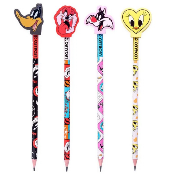 Lápis com borracha na ponta Looney Tunes Leonora