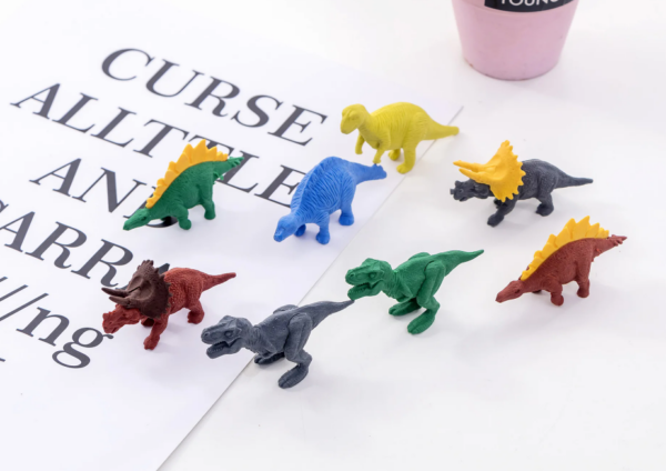Borracha de dinossauro Fofa