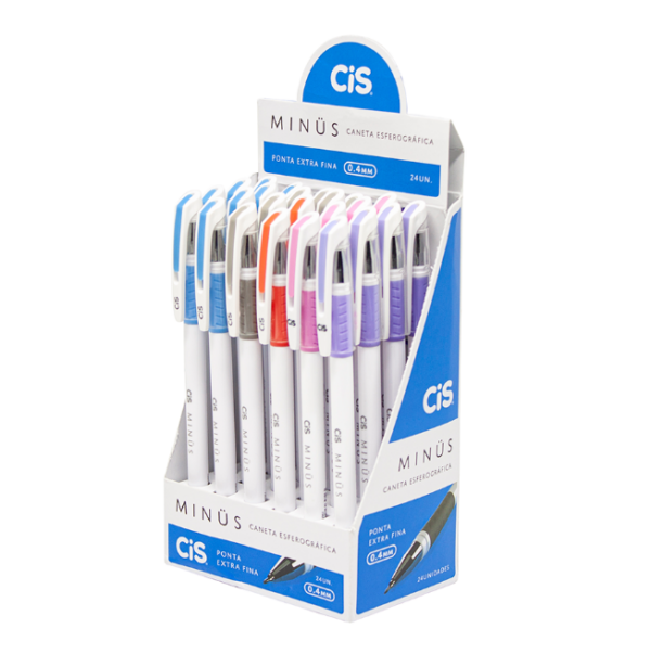 Caneta Esferográfica Minus 0.4mm - CIS