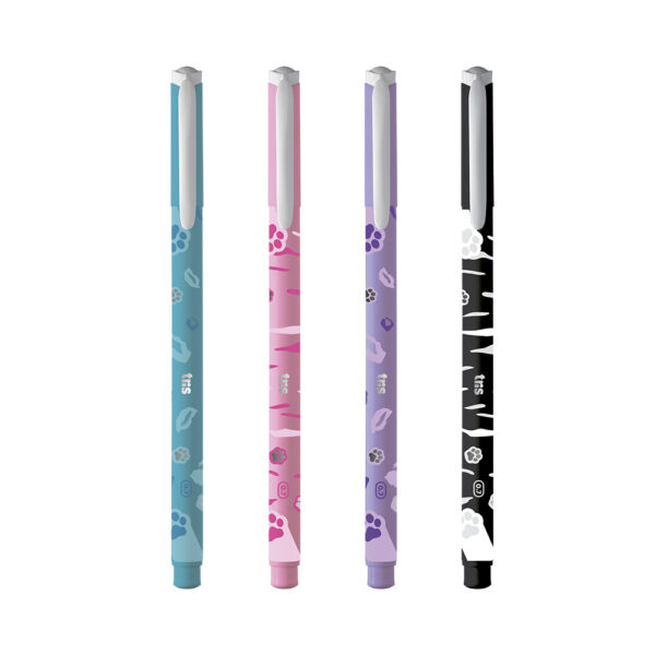 Caneta Esferográfica 0.7mm Holic Pets Tris