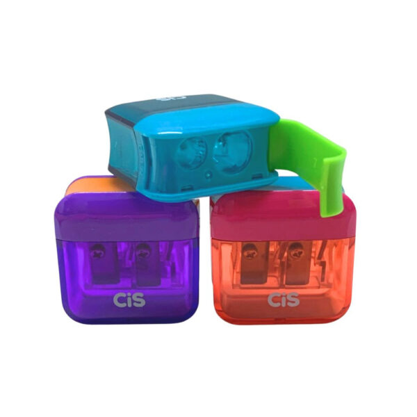 Apontador Colorido 2 Furos (Normal e Jumbo) CiS