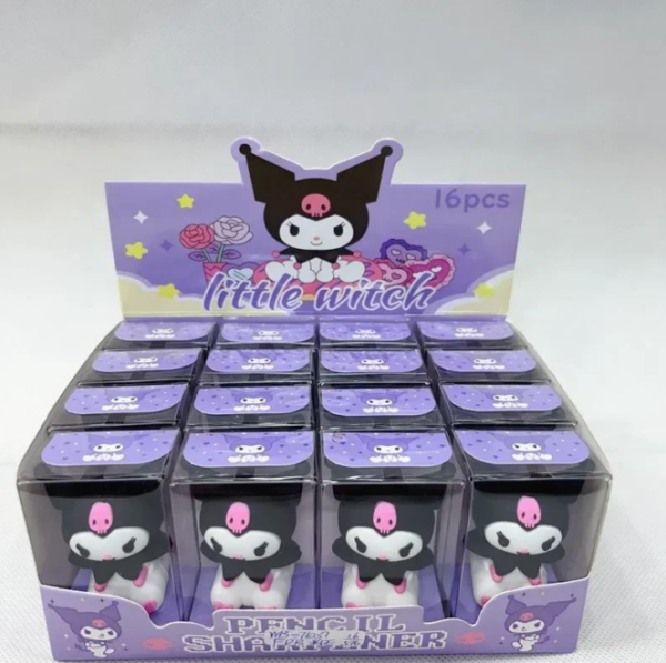 Apontador Emborrachado Kuromi