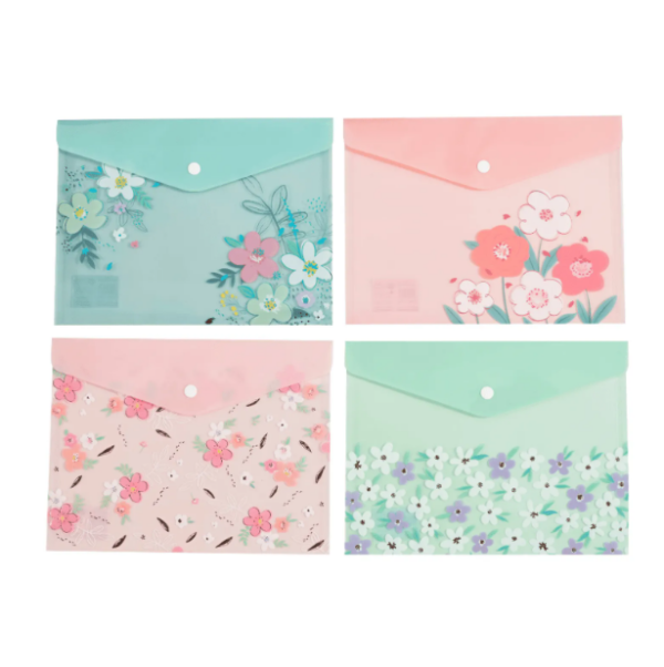 Pasta Horizontal Love Flowers MoLin