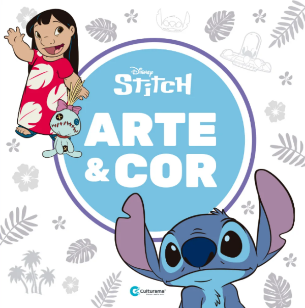 Livro de Colorir Arte&Cor Stitch