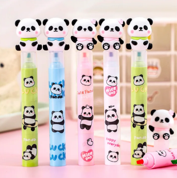 Marca Texto Duplo Panda