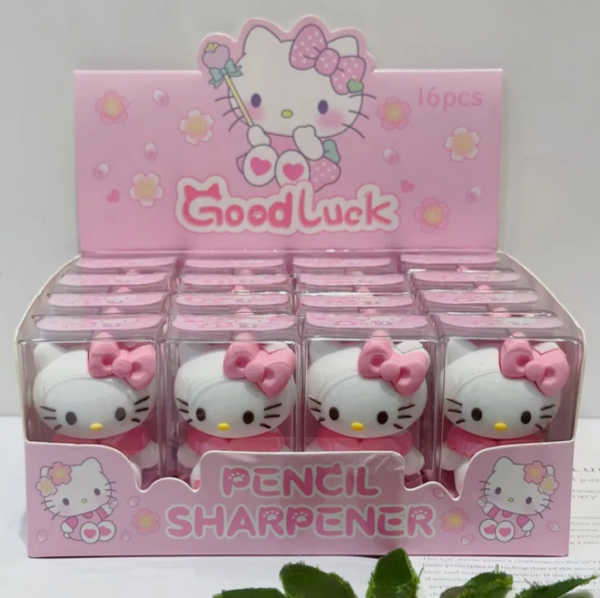 Apontador 1 Furo  Hello Kitty Sanrio  - Unidade