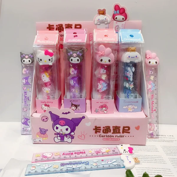 Régua Sanrio Hello Kitty e Amigos