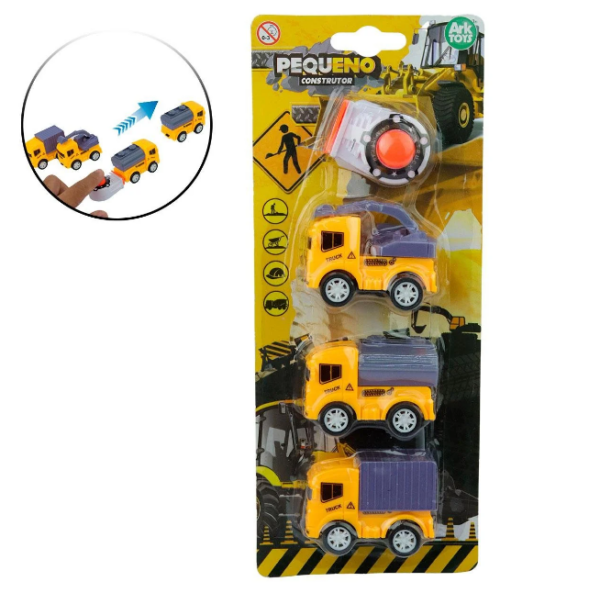 Caminhão com Lançador 4 Peças Construçao