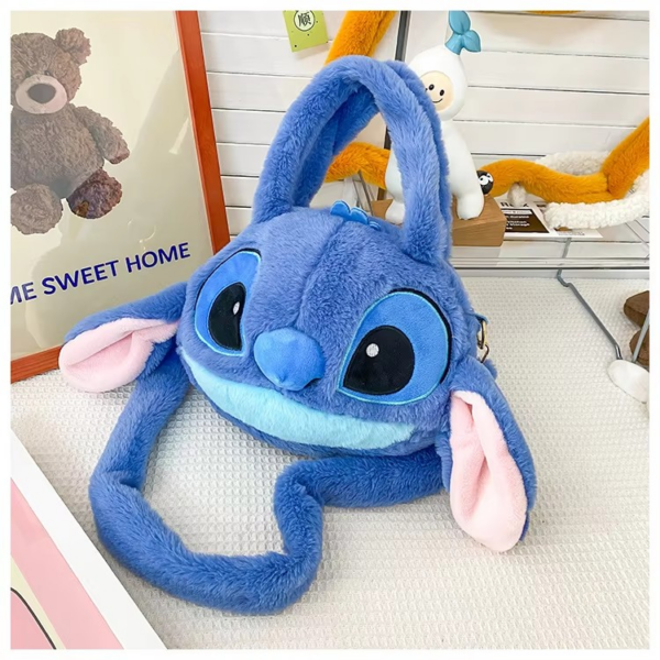 Bolsa Infantil De Pelúcia Lilo Stitch