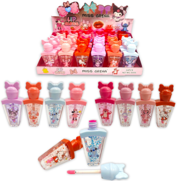 Lip Gloss Personagens