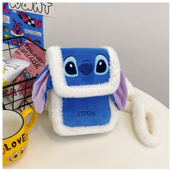 Bolsa de Pelúcia tiracolo Stitch