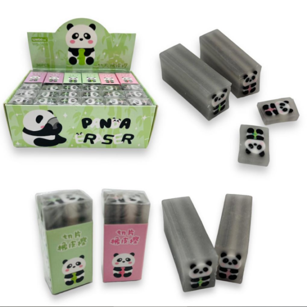 Borracha Panda Retangular