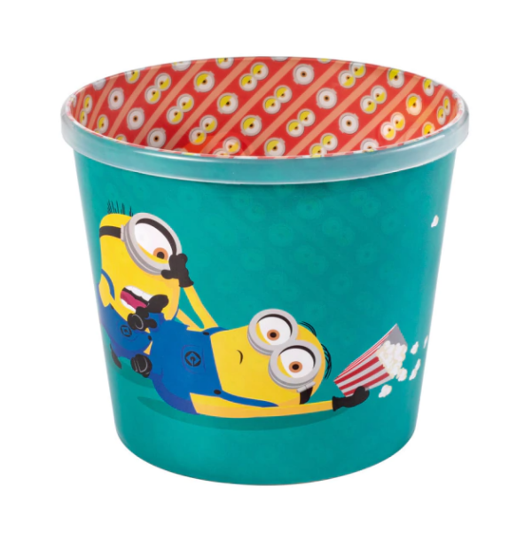 Balde Pote Pipoca Super Decorado Minions 2,1 L