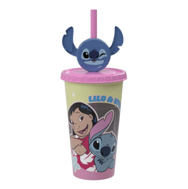 Copo Refri Com Pin LILO & STITCH 500ml