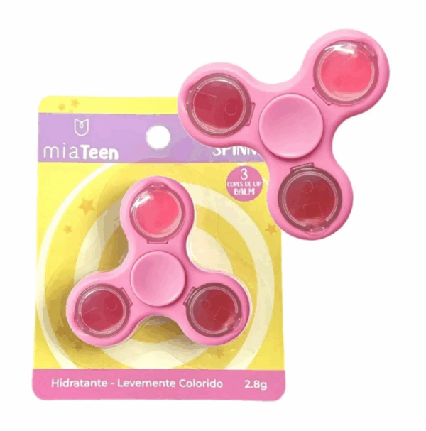 Batom Gloss Lip Balm Spinner Teen Mia make