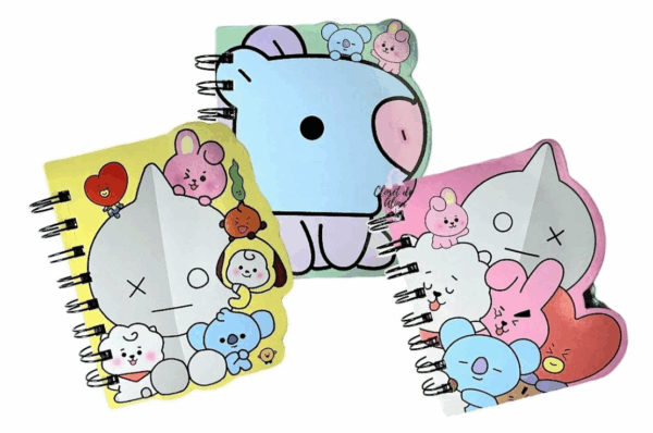 Mini Caderneta BTS Bt21
