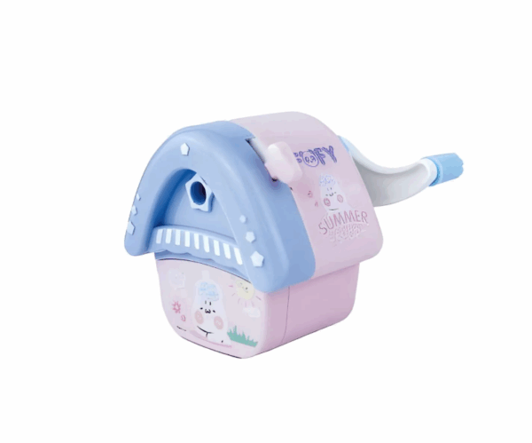 Apontador de Mesa Casinha Rosa - Fofy