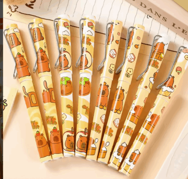 Lápis Infinito Estampado Capivara